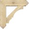 Ekena Millwork Balboa Arts and Crafts Rough Sawn Bracket w/ Offset Brace, Douglas Fir, 8"W x 30"D x 30"H BKT0806X30X30BOA03RDF - alternate 4